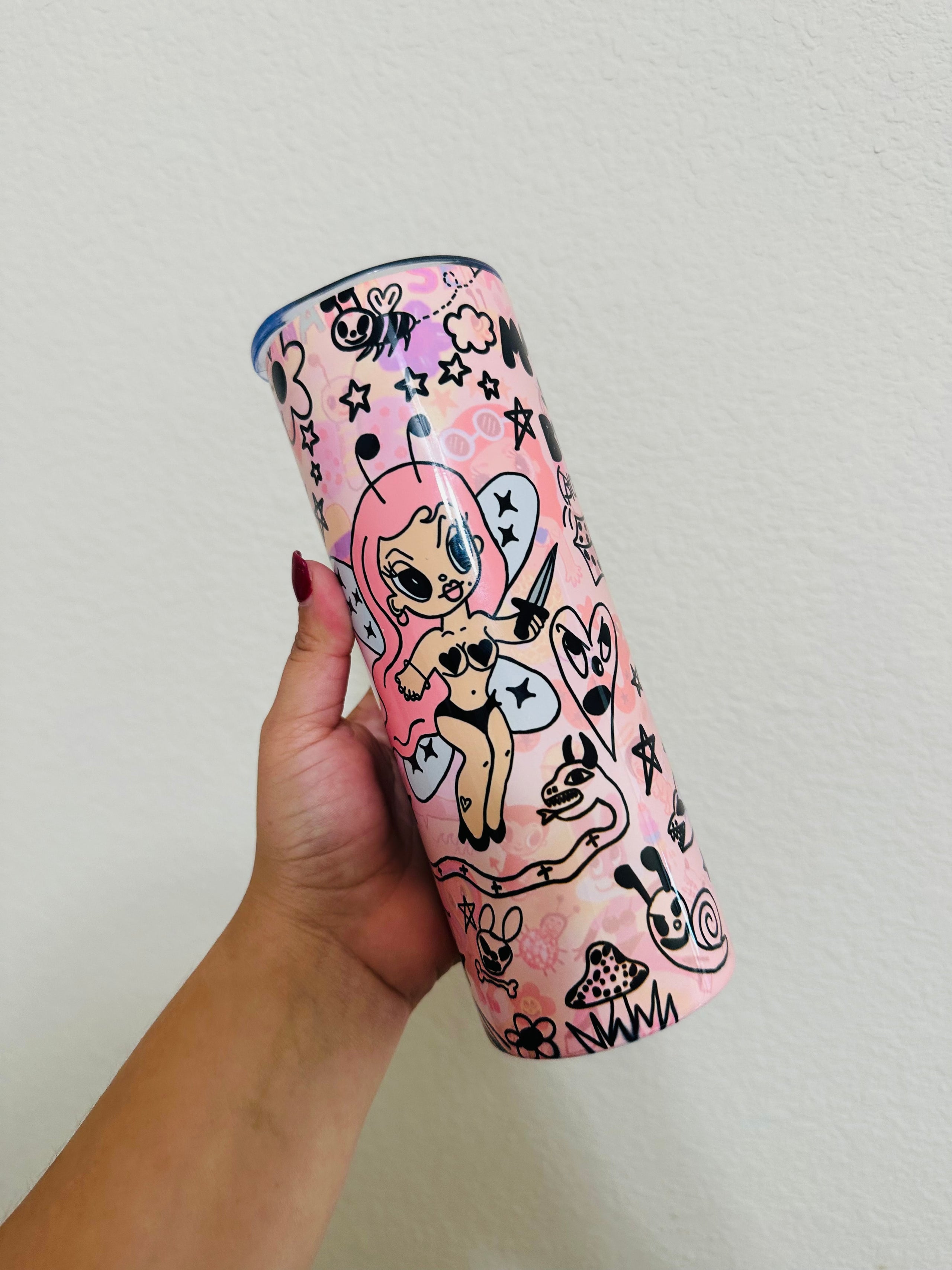 Karol G tumbler cup/ mañana sera bonito / bichota – Elianna's Bowtique